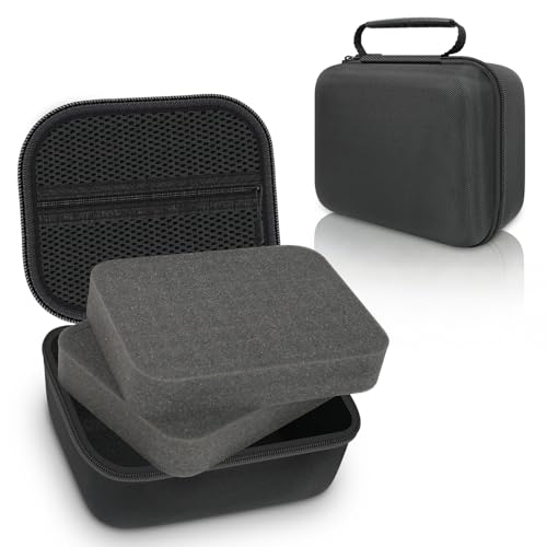 Hard Storage Case 7.1×5.5×3'' with DIY Custom Foam for Electronics Devices - size: 7.1 x 5.5 x 3 in