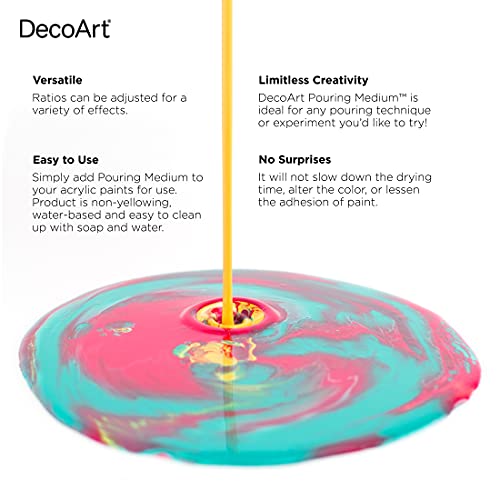 DecoArt Pouring Medium 16 Fl Oz (Pack of 1)