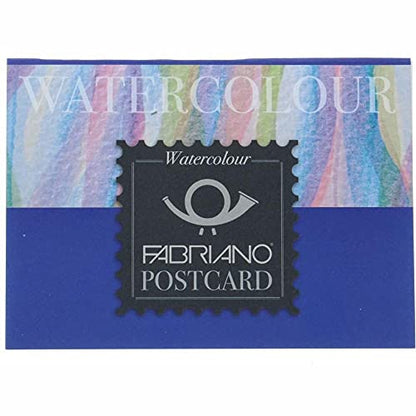 Fabriano Studio Watercolor Pad, Cold-Press, 4" x 6", 140 lb, 20 Sheets, White - size: 4 x 6