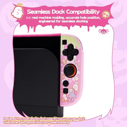 GeekShare Protective Shell Compatible with Switch 2 - color: Patch Moe Doll