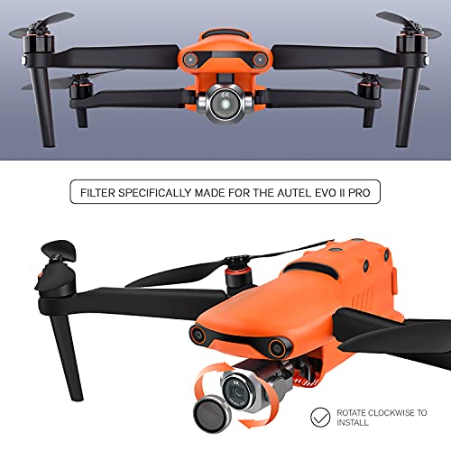 Autel Robotics EVO II Pro Drone ND Filters 4 Pack: ND4, ND8, ND16, ND32