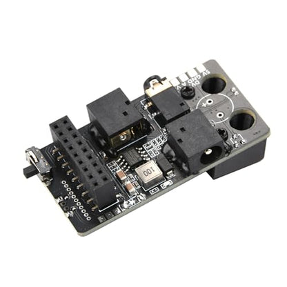 Aluminum Alloy External Analog 5.8G RX Port 3.0 Receiver Module Set Adapter Board Replacement for DJI FPV Goggles V2 Glasses