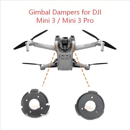 Replacement Gimbal Damping Pads for DJI Mini 3 and Mini 3 Pro, Includes Repair Tools (2 Pads, Left & Right) - size: mini 3/3pro