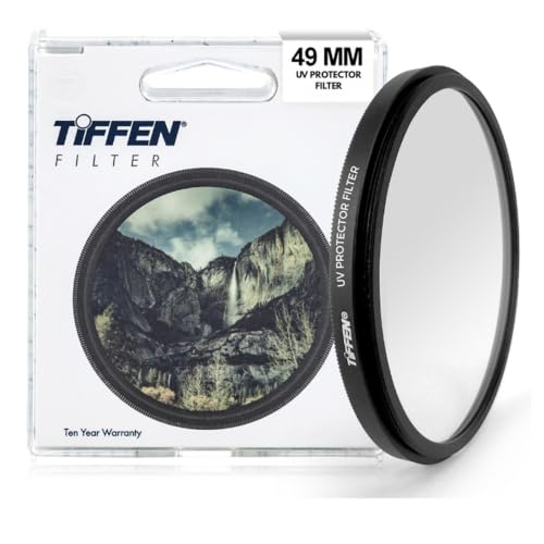 Tiffen 49mm UV Protector Filter 49mm Lens Filter Impact & Scratch Resistant - size: 49mm