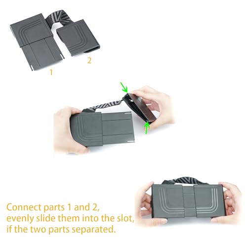 TFY Foldable Sun Shade Visor for Mobile Phones Controllers Anti-Glare