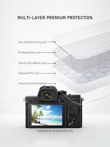 iDaPro Screen Protector for DJI Osmo Nano, 9H Tempered Glass - size: Films