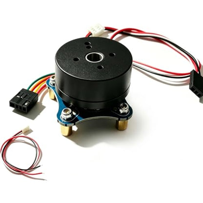 2804 Hollow Shaft Outrunner Brushless DC Motor BLDC with AS5600 Encoder Kit Support FOC, for Gimbal, Drones, Robots, and DIY