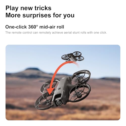 RC Drone with HD Camera for Adults Beginners, FPV Drones with Screen on Controller, Brushless Motor, Intelligent Flight, Gesture Control, 3D Flip, One Key Start, Optical Flow Positioning, Headless Mode, Remote Control Quadcopter Beginner-Friendly Hobby Dr