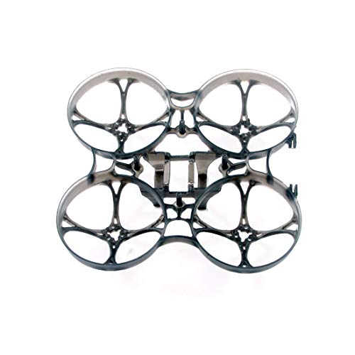 HAPPYMODEL Mobula7 V3 Frame 75mm 2s whoop Frame upgrade spare part for Mobula 7 HD FPV Racing Drone Quadcopter - color: black