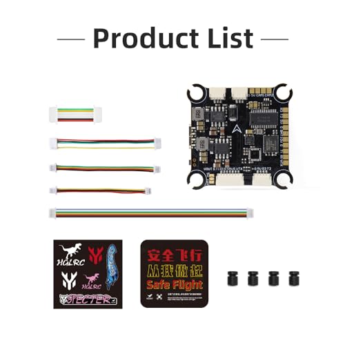 HGLRC F405 8S V1 FC Flight Controller High-performance ICM42688P M3 for FPV Racing Freestyle Drones