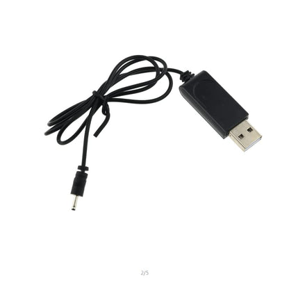 2PCS USB Lipo Battery Charging Charger Cable with 2.0 Round Plug for Attop XT-1 RC Quadcopter FPV Drone