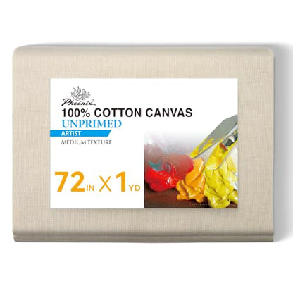 PHOENIX Drop Cloth for Painting - 72 Inch x 1 Yard (6ft x 3ft) - size: 72" x 1 yard