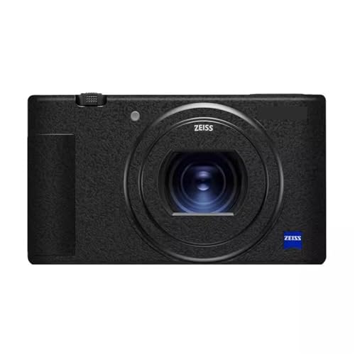 Decal Skin for Sony ZV-1 Vinyl Wrap Anti-Scratch Film Mirrorless Camera Body Protective Sticker Protector Coat ZV1(Frosted Black) - color: Frosted Black