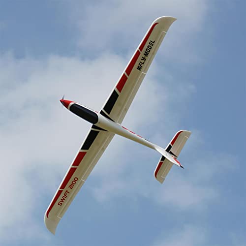 Swift 2100(Wingspan 82.7 in'') RC Glider RC Airplane for Beginner PNP (Transmitter, Receiver and Battery not Included)