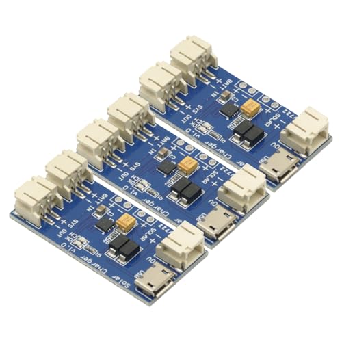 3Pcs 500Ma Mini Solar Lipo Charger Board CN3065 Lithium Battery Charge Chip DIY Outdoor Charging Board Module