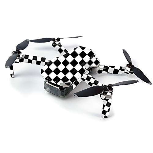 MightySkins Skin for DJI Mavic Mini Portable Drone Quadcopter - Check | Protective, Durable, and Unique Vinyl Decal wrap cover | Easy To Apply, Remove, and Change Styles | Made in the USA (DJMAVMIN-Check) - color: Check