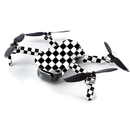MightySkins Skin for DJI Mavic Mini Portable Drone Quadcopter - Check | Protective, Durable, and Unique Vinyl Decal wrap cover | Easy To Apply, Remove, and Change Styles | Made in the USA (DJMAVMIN-Check) - color: Check