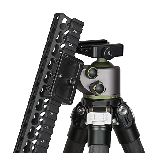 FANAUE FGP-65 Picatinny Arca-Swiss Compatible Rail Plate with Anti-Slip Slot, CNC Machined Aluminum,Tripod Dovetail Adapter Mount (Pack of 2) - size: Picatinny Arca-Swiss - Classic style (Pack of 2)