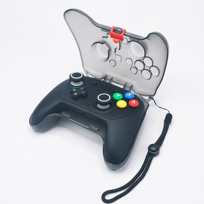 PERFECTSIGHT Switch Pro 2 Controller Protective Case, Cute Cat Ear Hard Shell Joystick Protector Cover, Heavy Duty Switch Accessory Protective Cover Travel Stroage - Black - color: Black for Switch 2
