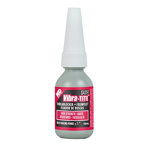 Vibra-TITE 140 Red Permanent High Strength Anaerobic Threadlocker, 10ml Bottle - size: 10 mililiters