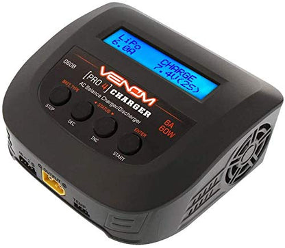 Venom Pro 4 60W AC 6A LiPo LiHV & NiMH Balance Charger, VNR0608