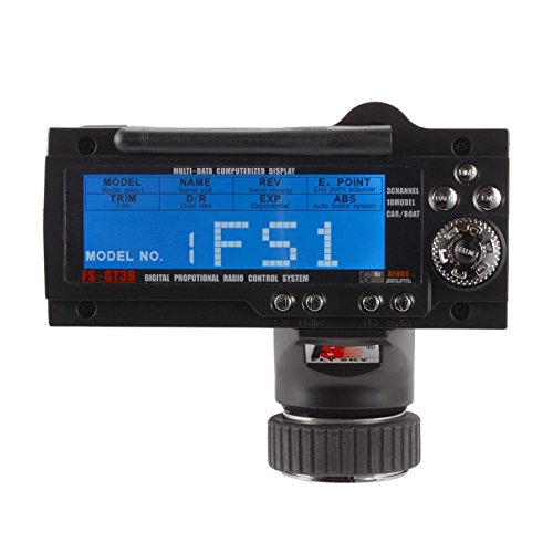 Flysky FS-GT3B 2.4Ghz 3 Channel RC Transmitter + FS-GR3E Receiver for Radio Control Car Boat