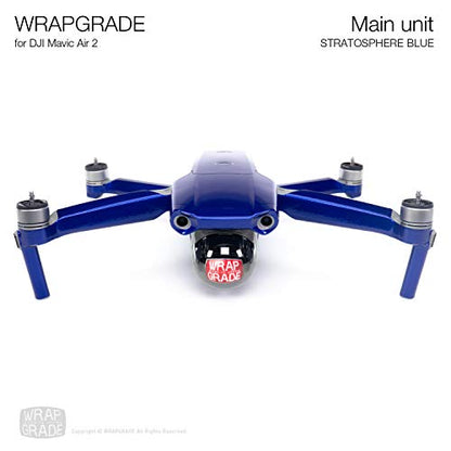 Wrapgrade Main Unit Skin Compatible with DJI Mavic Air 2 (Stratosphere Blue) - color: Stratosphere Blue