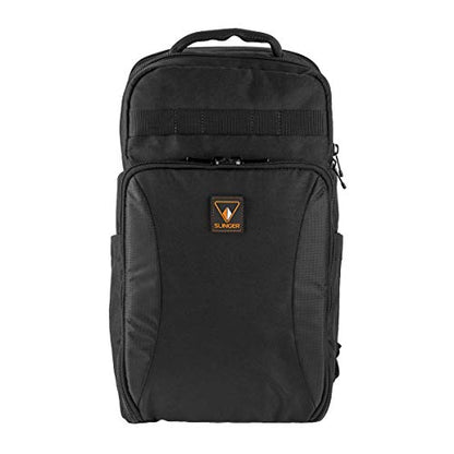 SLINGER Professional Camera Backpack Bag for DSLR, SLR & Mirrorless Cameras, Waterproof Case, Nikon, Sony, Tripod Holder (Small)