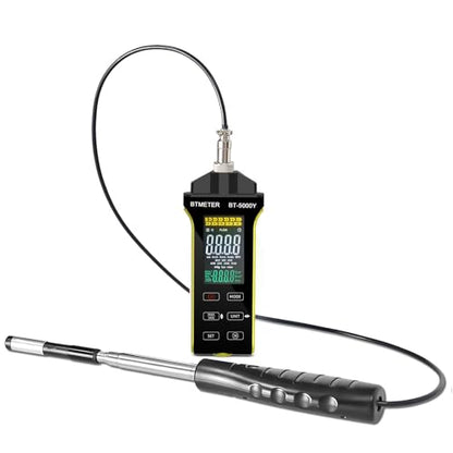 BTMETER Hot Wire Anemometer - CFM/CMM Air Flow Meter Measuring 0.2-67 Mph - color: Yellow