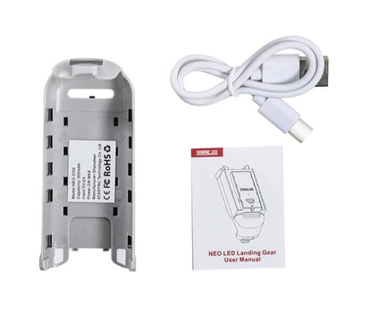 Coyktonty Night Lighting Landing Gear for DJI NEO,Rechargeable LED Night Flying Lights