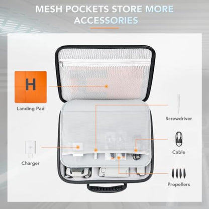 Lykus Spartan MM400 Case/Bag for DJI Mini 4 Pro/Mini 3 and RC2/RC-N3