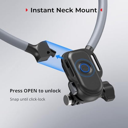 SMALLRIG Magnetic Phone Holder Action Camera Neck Mount with Chest Strap - style: for Phone & Action Camera