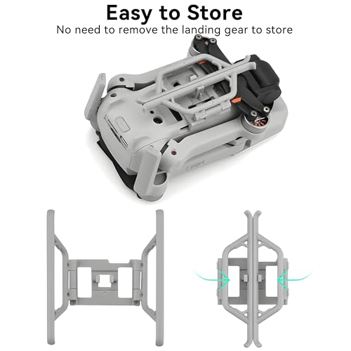 Mini 2 SE/Mini 4K Landing Gear Foldable Quick Release Extension Leg for DJI Mini 2 Series Drone Accessories