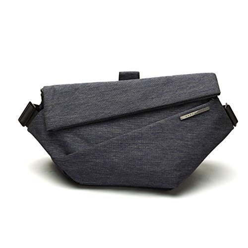 NIID R1 EDC Sling Bag for Men: 5L-6L Expandable Capacity - color: Indigo