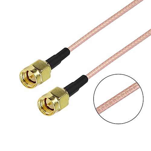 XMSJSIY SMA Male Pigtail Cable Bare Wire Open End Solder Coaxial Coax Cable - style: SMA Male