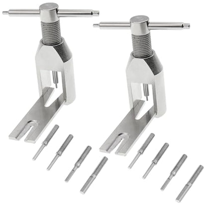 Pinion Gear Puller Tool Set - 2PCS Motor Gear Remover Compatible with RC Cars, Helicopters, Drones, Small Hobby Motors & Model Parts