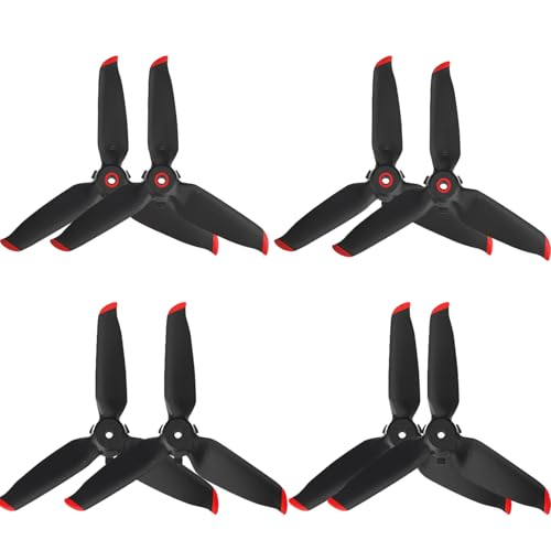 (8 Pcs) FPV Propellers Blades Replacement for DJI FPV Drone Accessories Low Noise Propellers