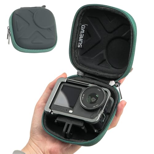 Hard Carrying Bag for DJI Osmo Nano,Mini Portable Storage Protector Case with Hand Strap for DJI Osmo Action 6/5 Pro/4/3 (Grey) - color: Grey