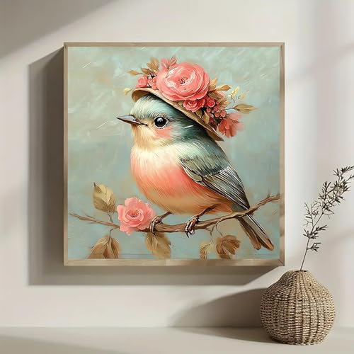 DAZZLEDOTS 4 Pack Bird Diamond Art Kits for Adults, Bird Diamond Painting - color: DT105
