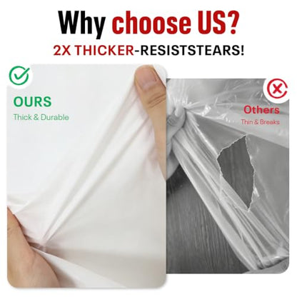 54IN X 600FT Plastic Table Cover Roll with Cutter Box, Cut to Size Plastic Table Cloths for Parties, Birthday, (White, 54"x7680"(Rectangular)) - color: White, size: 7680" x 54" (Rectangular)