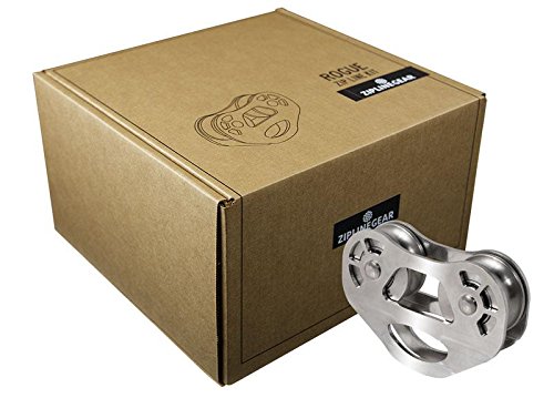 300' Rogue Zip Line Kit (One Set of Riding Gear) - size: 300'