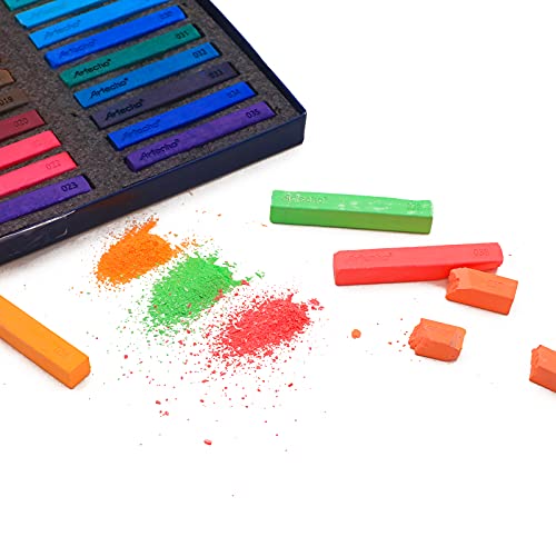 Artecho 72pcs Soft Pastels, 70 Colors - style: 70 colors long