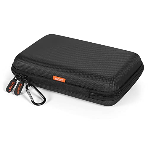 Shockproof Hard Shell Carrying Case for GPS, External Hard Drive - color: Black