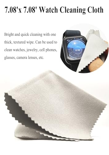 Watch Cleaning Putty Kit with Watchmaking Cleaning Putty Watch Cleaner Clay, Willow Sticks and 18CM Cleaning Cloth, for Wristwatch Wheel Pivot and Repair Tool - size: 13 in 1