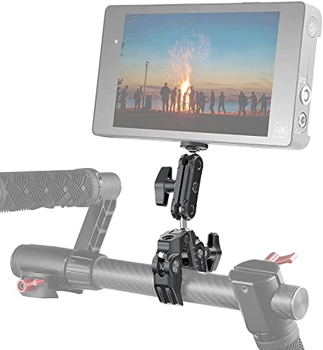 ULANZI Super Clamp Camera Clamp Mount Monitor 360° Ballhead MagicArm Double - size: Phone Mount Kit