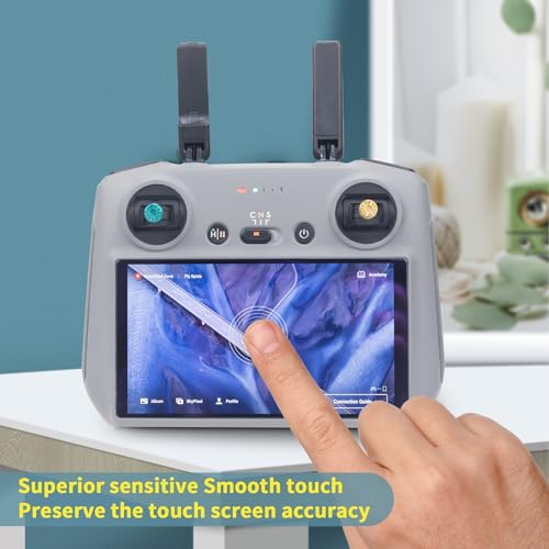 3 Pack HD Tempered Glass Screen Protector for DJI RC/RC 2