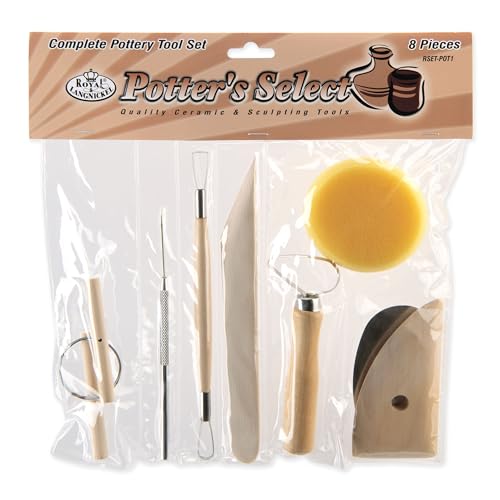 Royal & Langnickel RSET-POT1 Complete Pottery Tool Set (8 Piece)