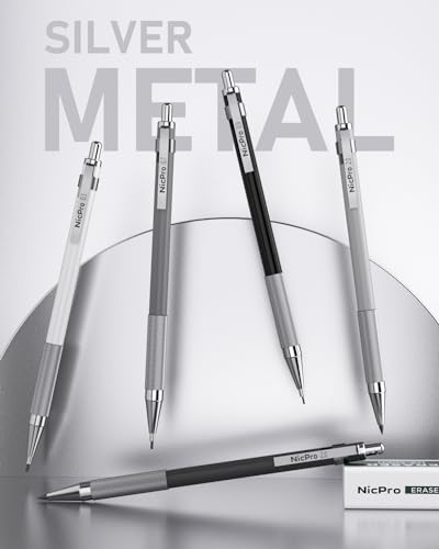 Nicpro 38PCS Art Mechanical Pencils Set in Leather Case - size: 38PCS