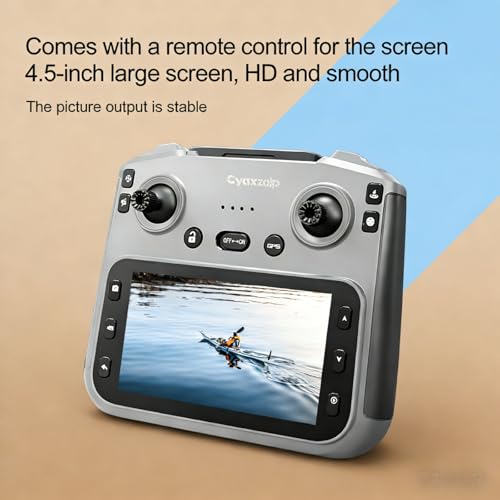 V168MAX Drones with Camera for Adults 4k, Black (3 Batteries)