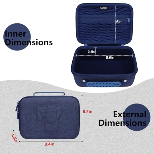 Small Camera Case Bag for Canon EOS Rebel T7/R50//R100 DSLR Camera Navy - color: Navy Blue, size: Small